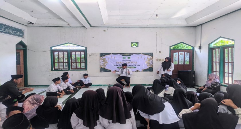 Tingkatkan Keimanan Murid, MI Ishlahiyah Leran Gelar Peringatan Isra Miraj 1447H